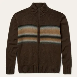 Ombre Border Stripe Cardigan -STETSON