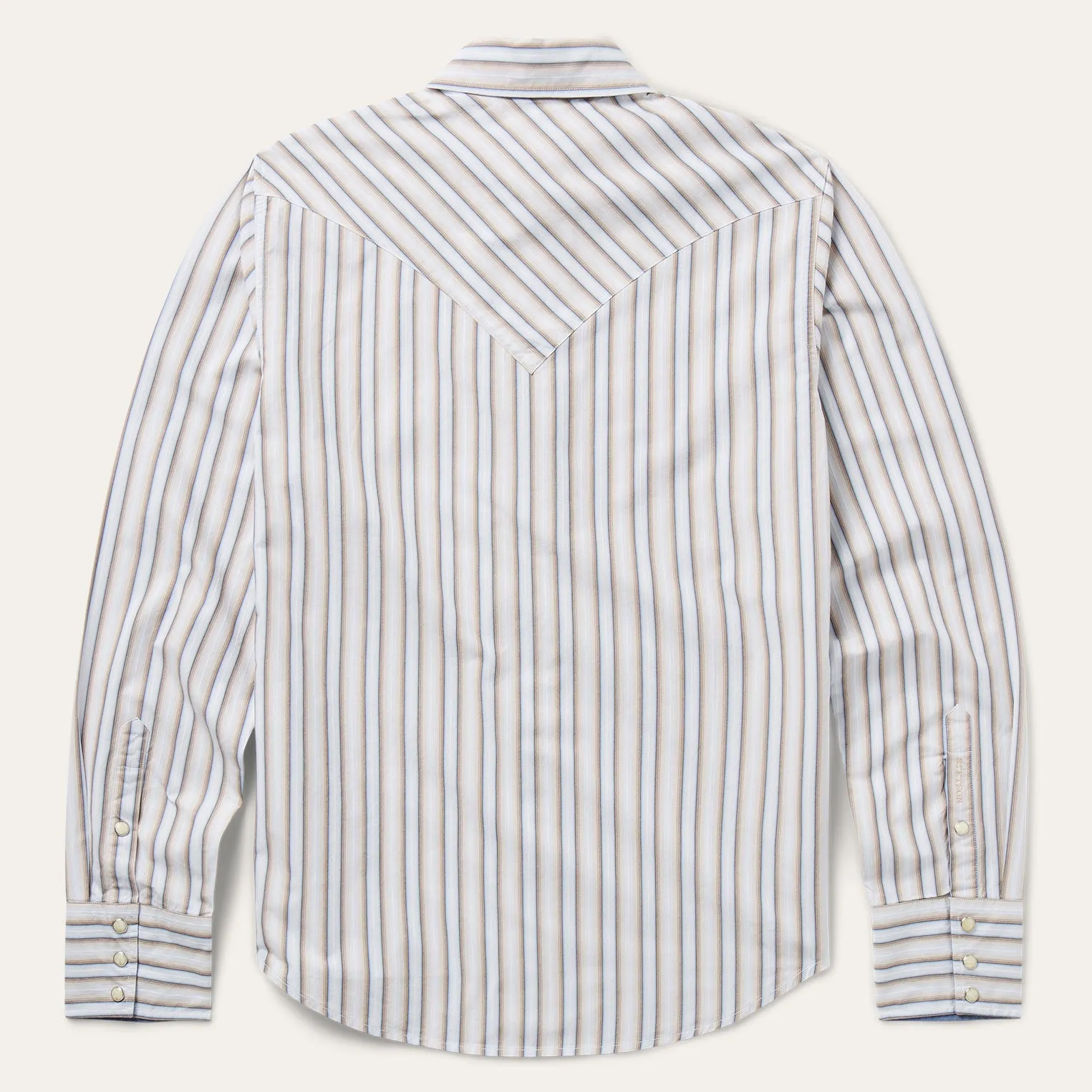 Ombre Stripe Western Shirt -STETSON