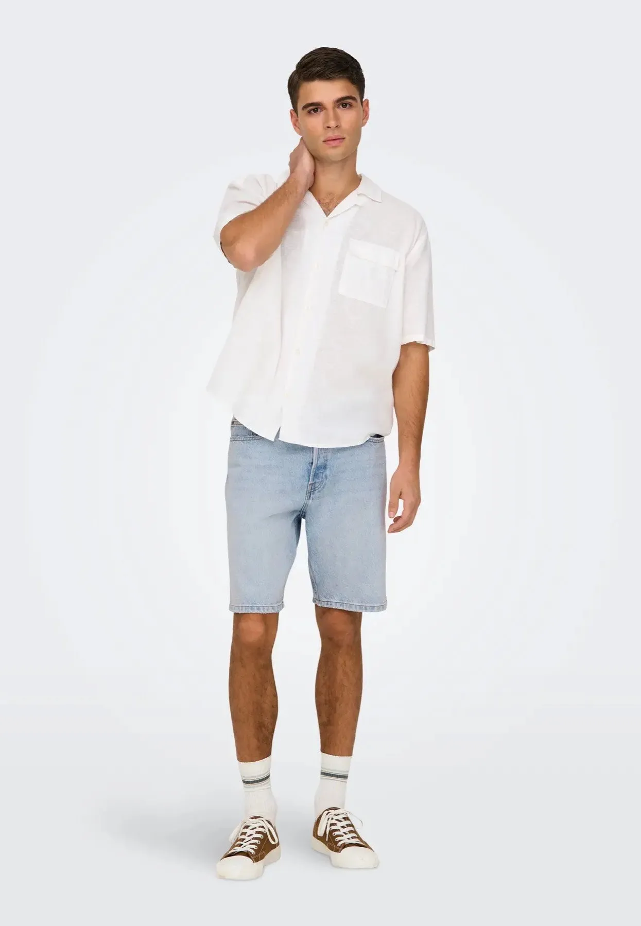 Only & Sons - Edge Light Blue Denim - Shorts