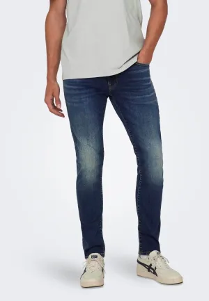 Only & Sons - Loom Slim Medium Blue Denim - Jeans