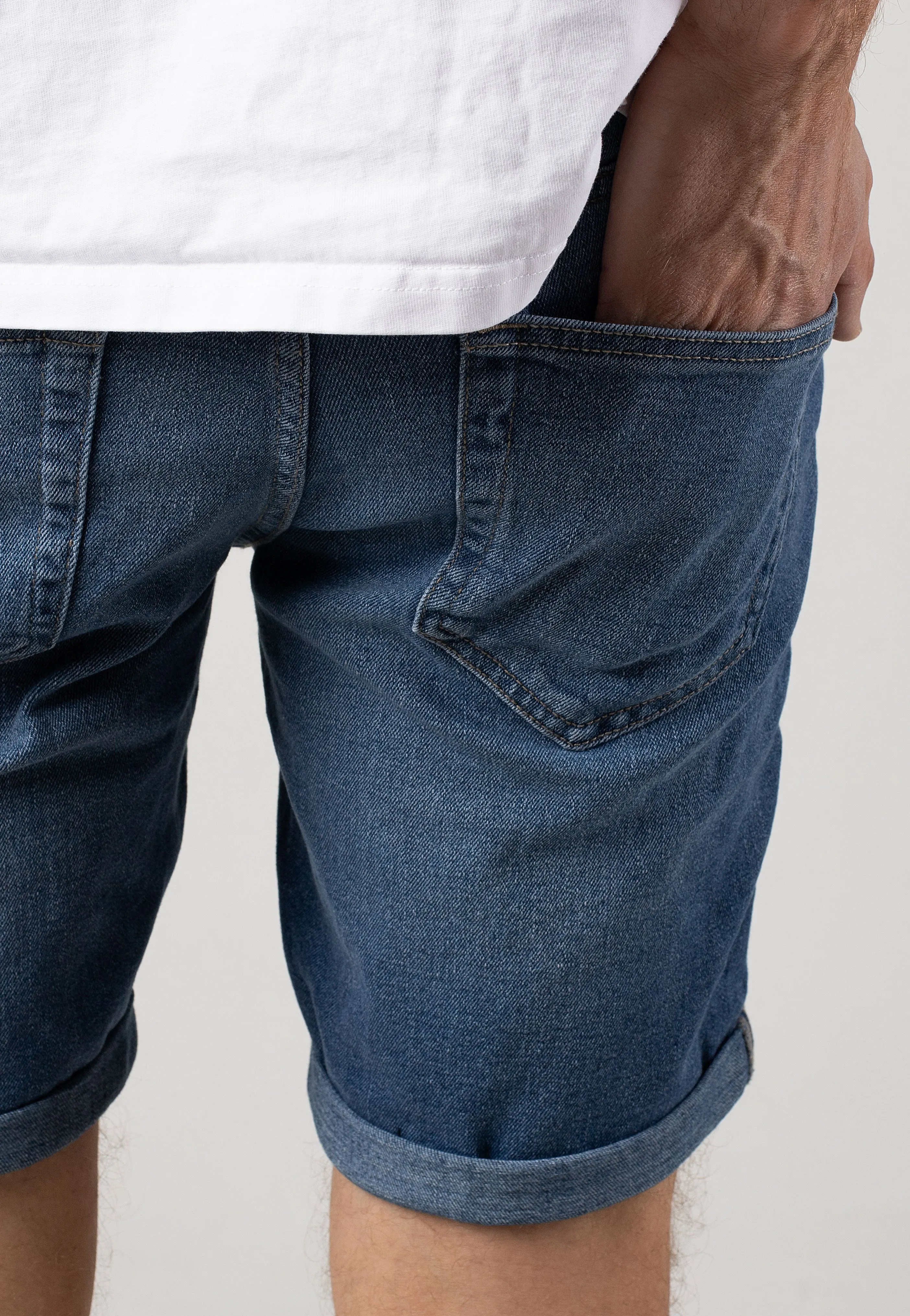 Only & Sons - Ply Box Pim Light Blue Denim - Shorts
