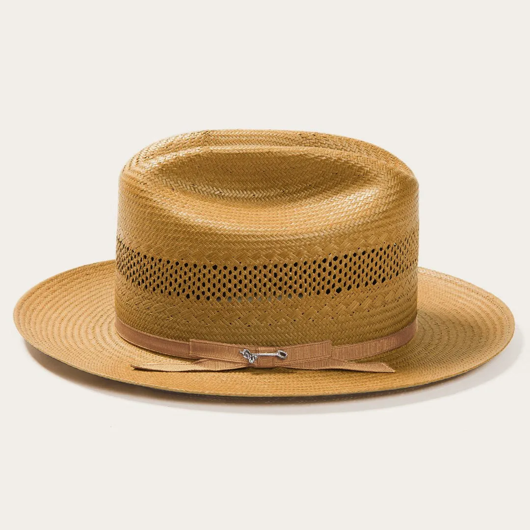 Open Road Vented Straw Cowboy Hat -STETSON