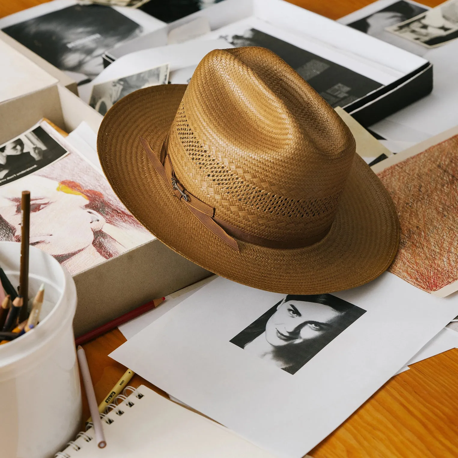 Open Road Vented Straw Cowboy Hat -STETSON