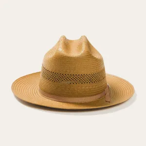 Open Road Vented Straw Cowboy Hat -STETSON