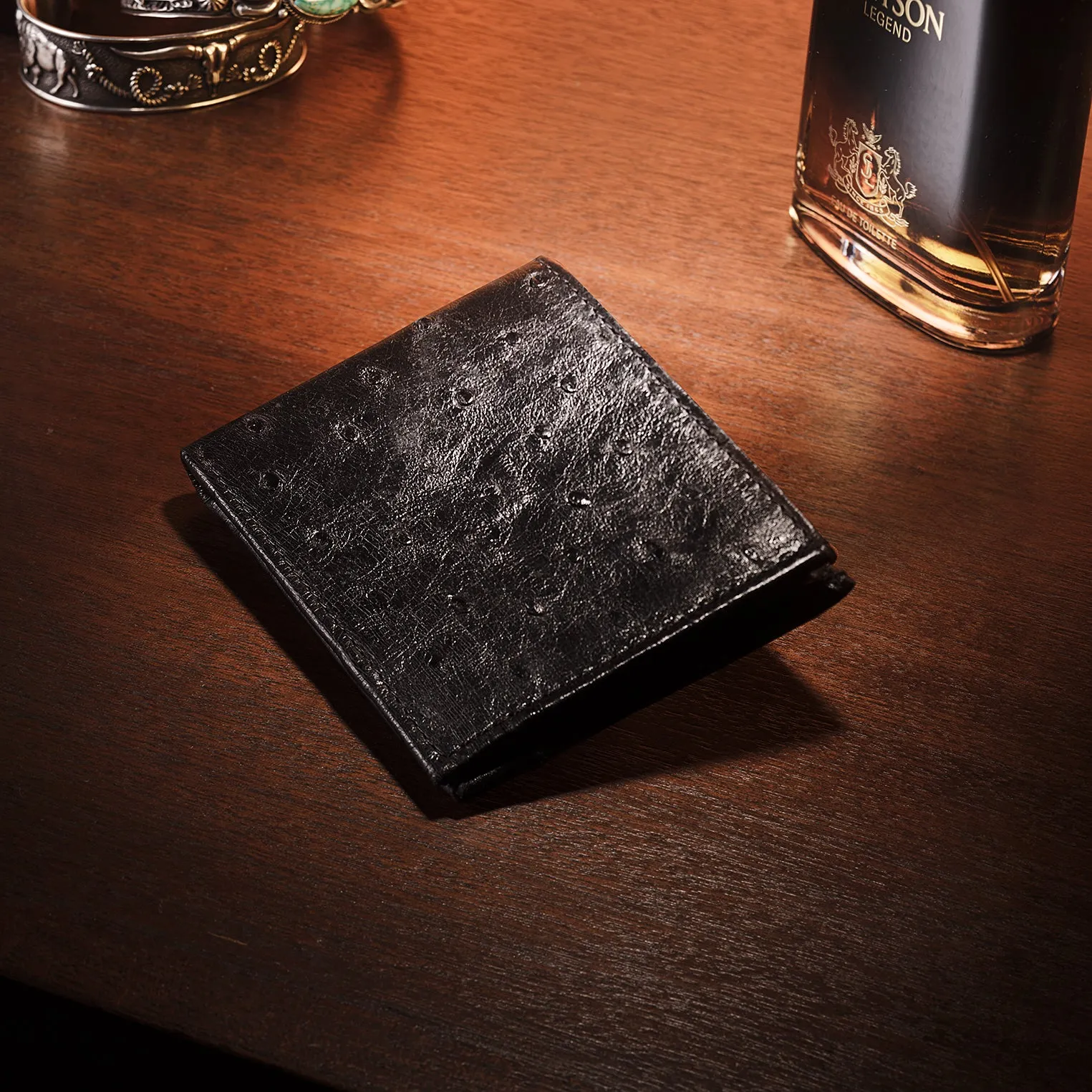 Ostrich Bi-Fold Wallet -STETSON