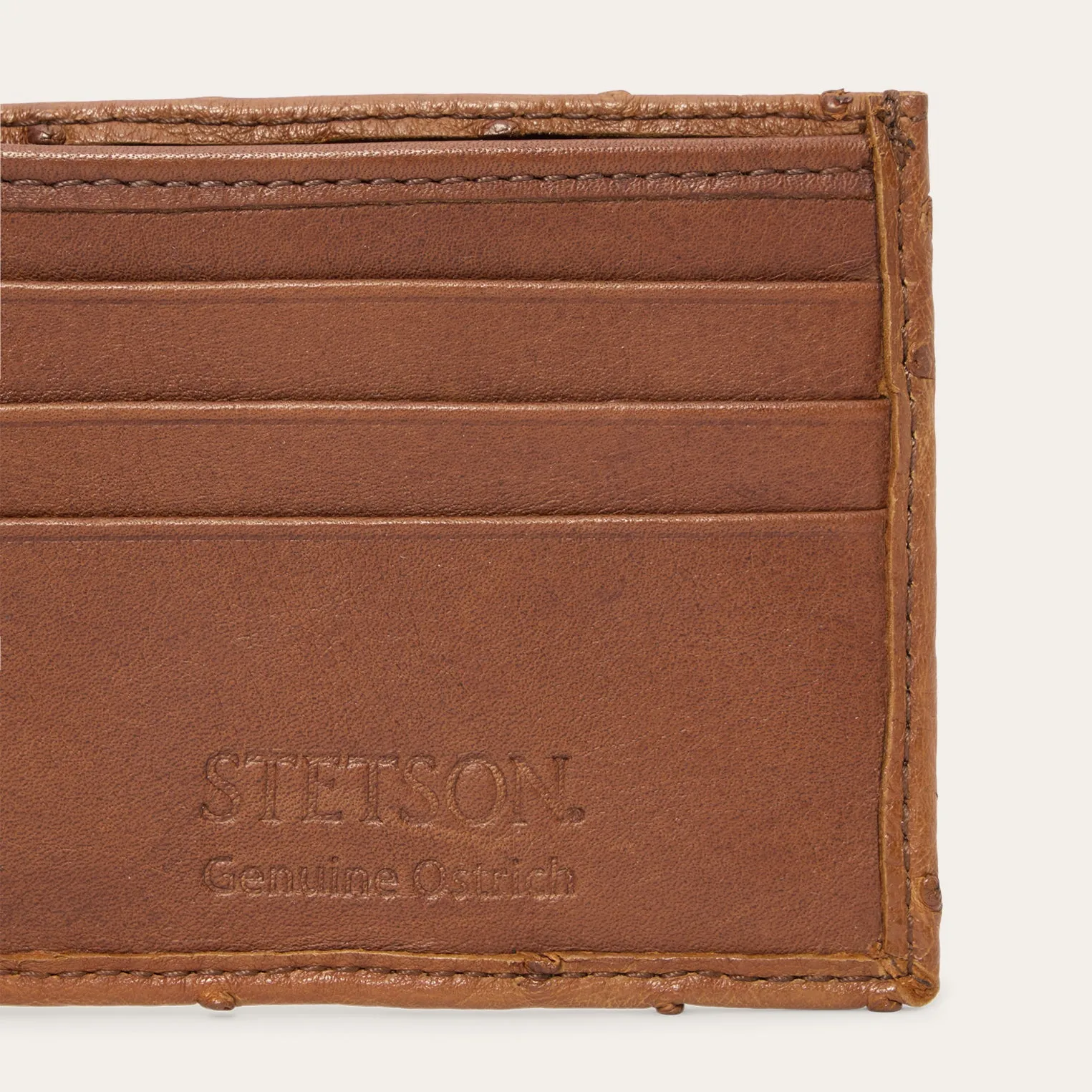 Ostrich Bi-Fold Wallet -STETSON