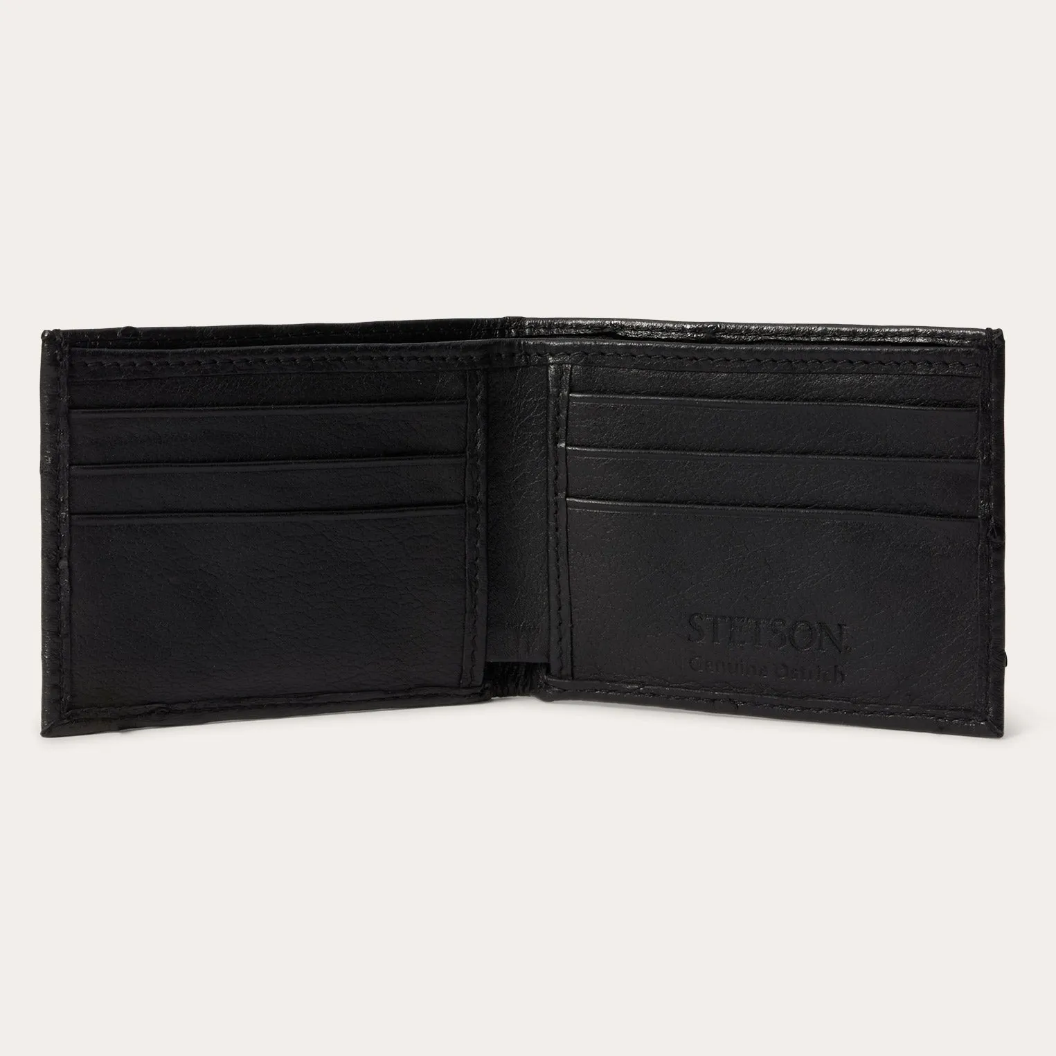 Ostrich Bi-Fold Wallet -STETSON