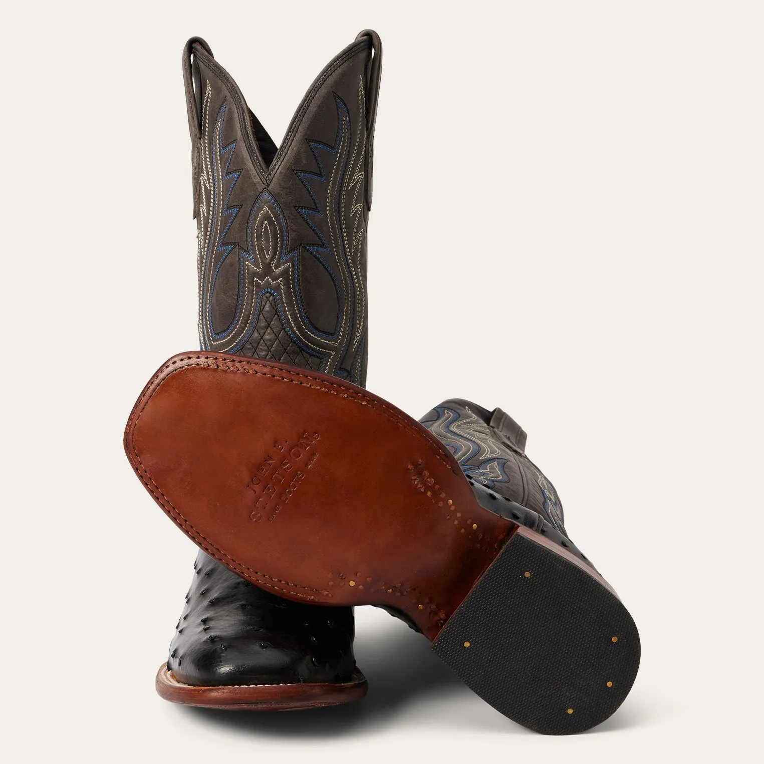 Ozzy Ostrich Boot -STETSON