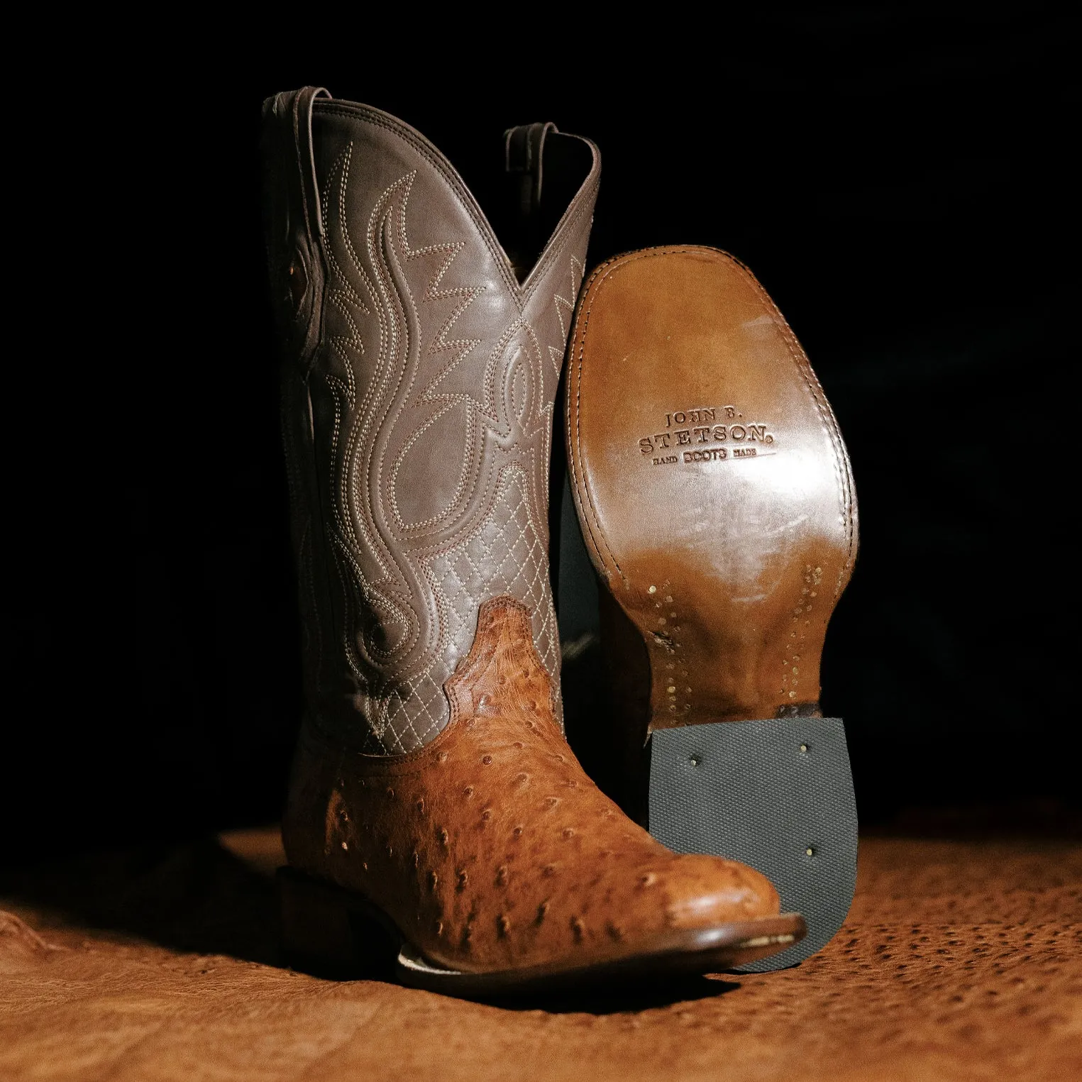 Ozzy Ostrich Boot -STETSON