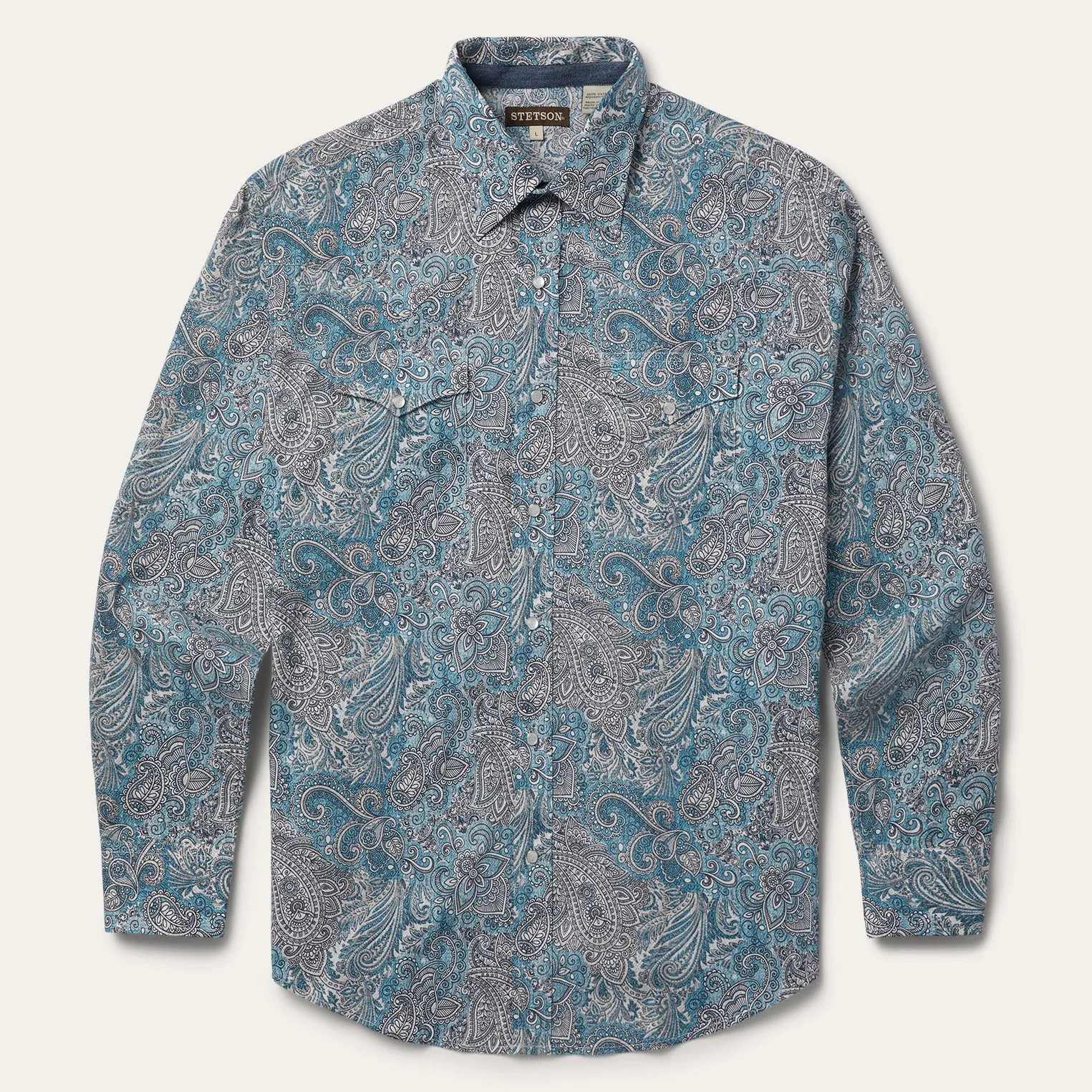 Paisley Western Shirt -STETSON