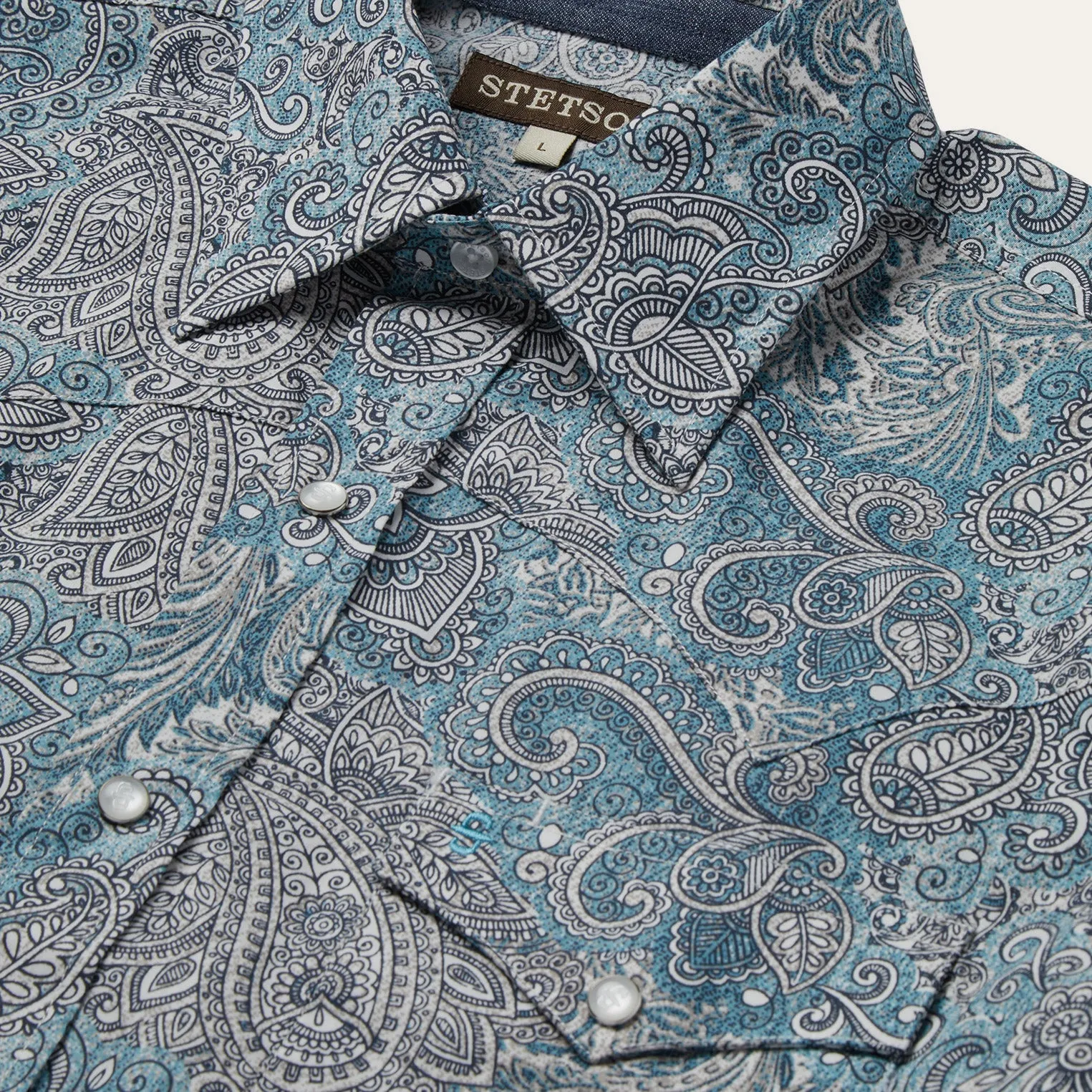 Paisley Western Shirt -STETSON