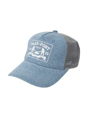 Passport Workers Club Denim Packers Trucker - Light Indigo