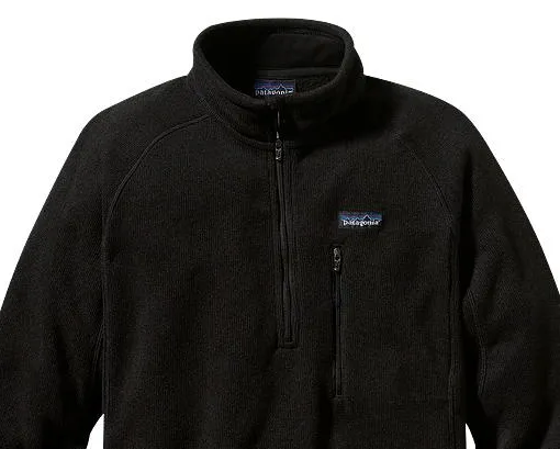 Patagonia Men's Better Sweater Fleece 1/4-Zip - Black