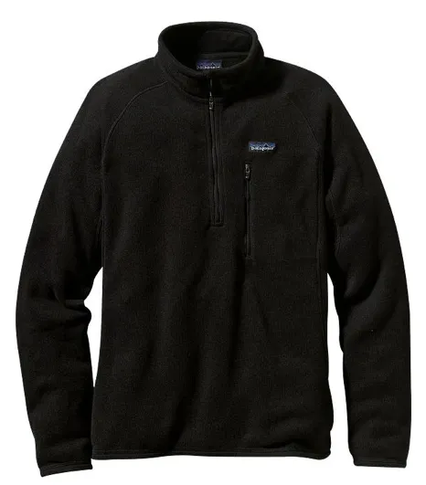 Patagonia Men's Better Sweater Fleece 1/4-Zip - Black