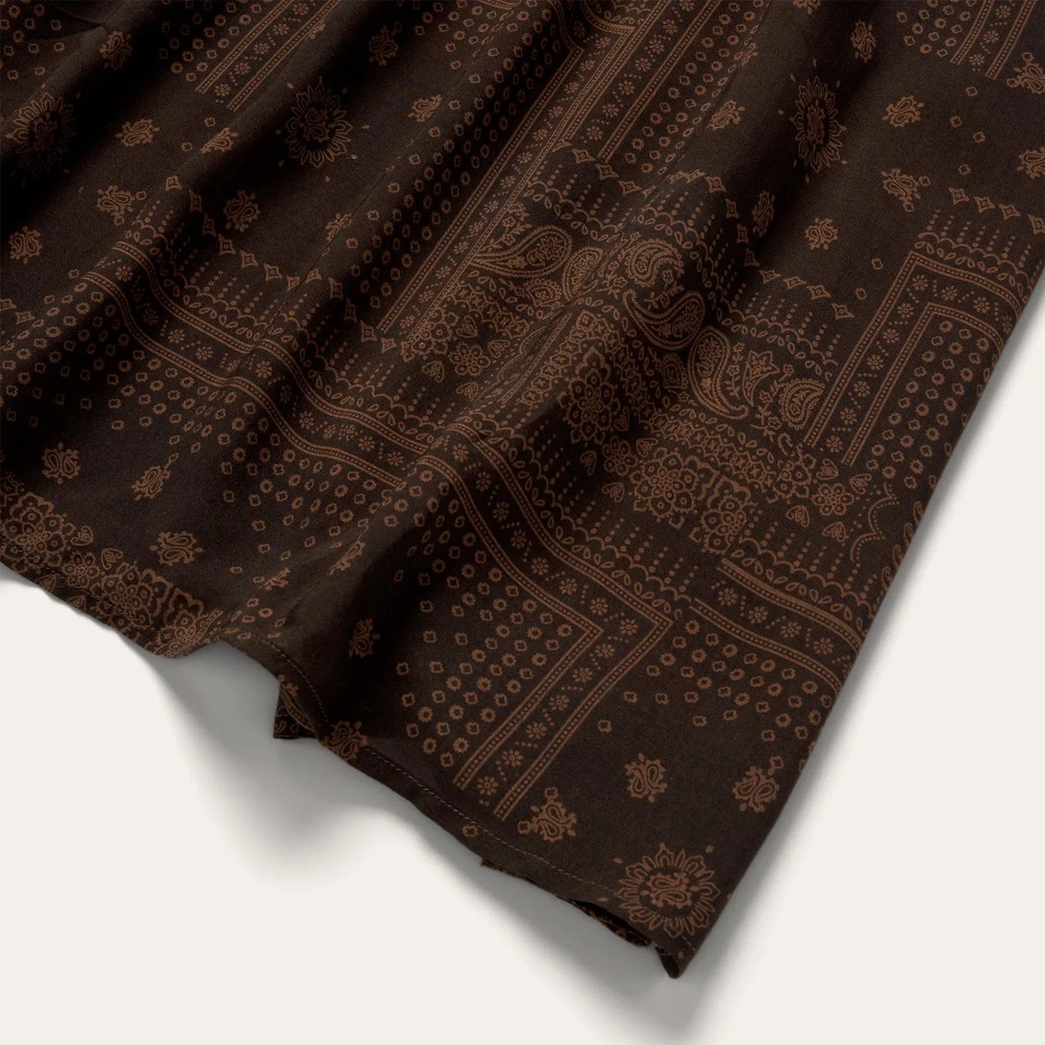 Patchwork Bandana Print Dress -STETSON