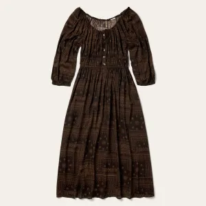 Patchwork Bandana Print Dress -STETSON