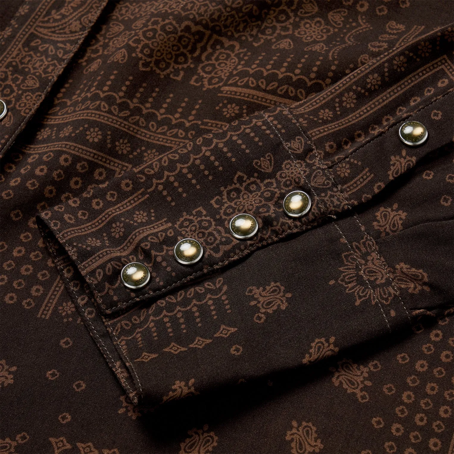 Patchwork Bandana Print Shirt -STETSON