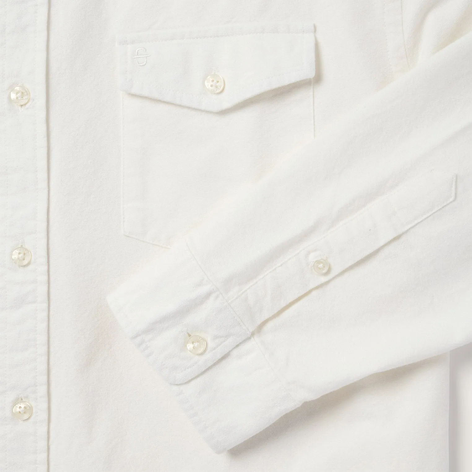 Peached Oxford Button-Down Shirt -STETSON