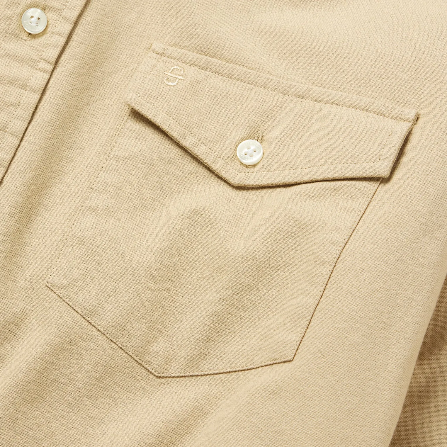 Peached Oxford Button-Down Shirt -STETSON