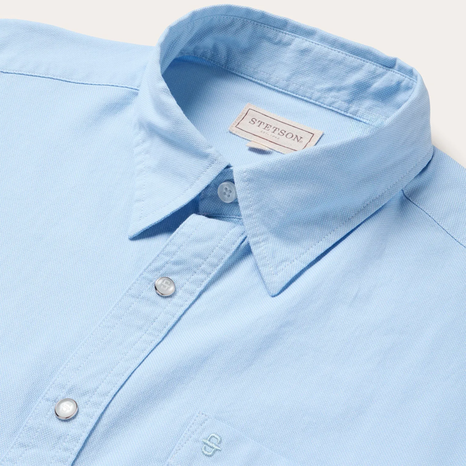 Pinpoint Oxford Shirt -STETSON