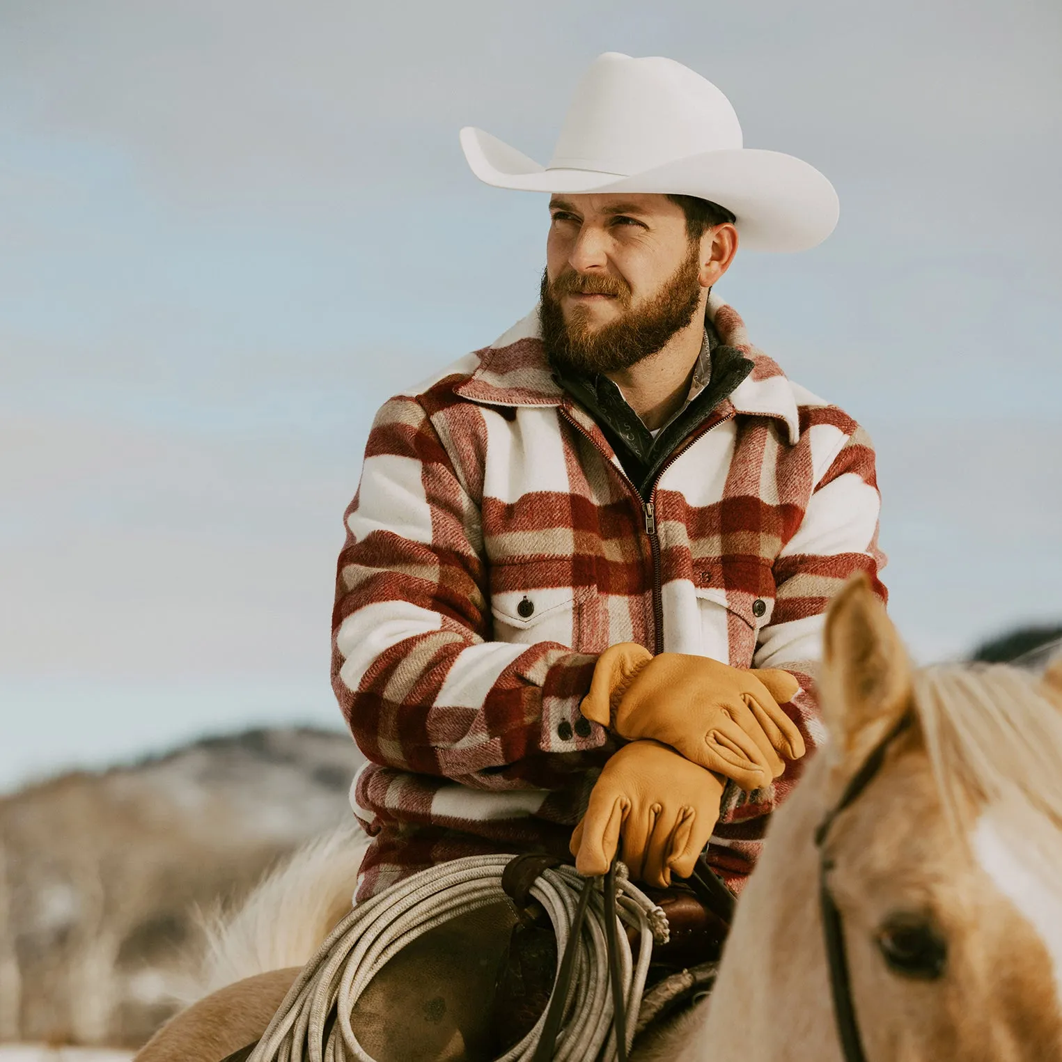 Plaid Lined Jac-Shirt -STETSON