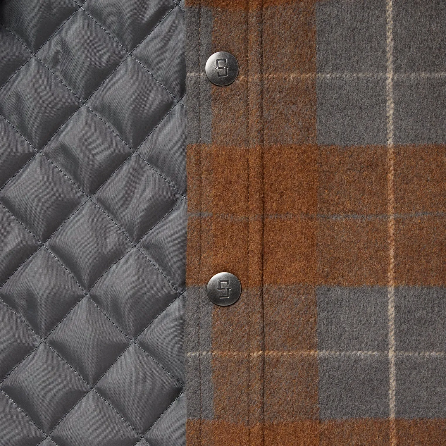 Plaid Western Shirt Jacket -STETSON