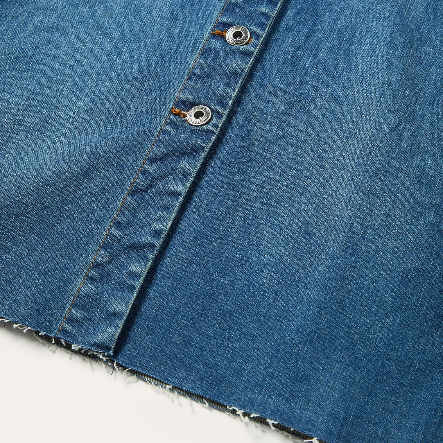 Premium Denim Shirt Dress -STETSON