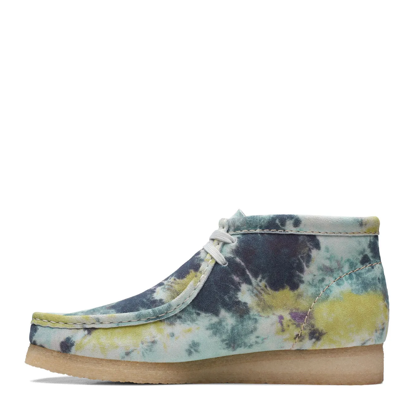 Premium Quality Clarks Originals Wallabee Boot Turquoise TieDye  Almost Gone!