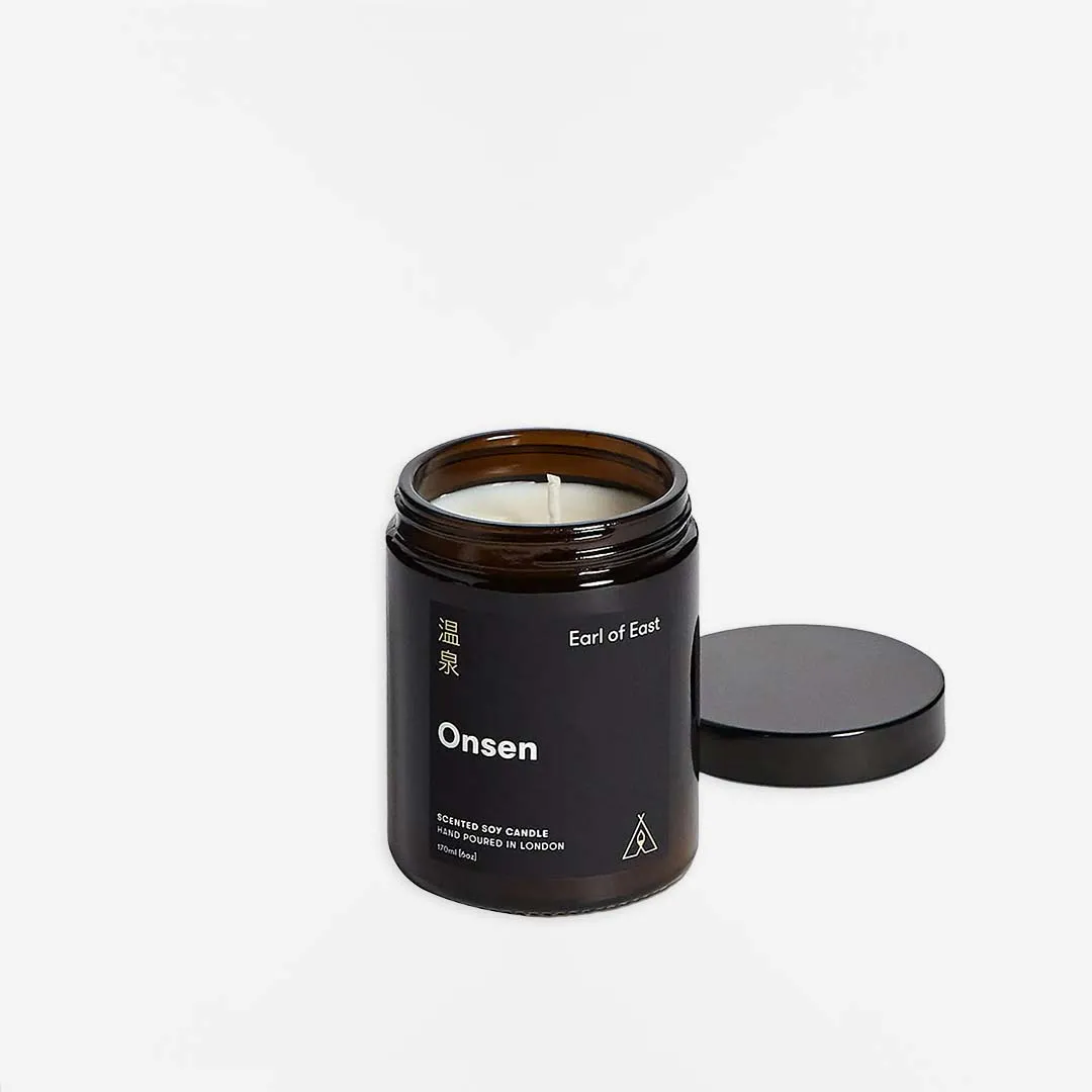 Premium Quality Earl of East Onsen Soy Wax Candle - 170ml  Stylish & Comfortable