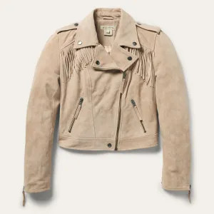 Premium Suede Moto Jacket -STETSON