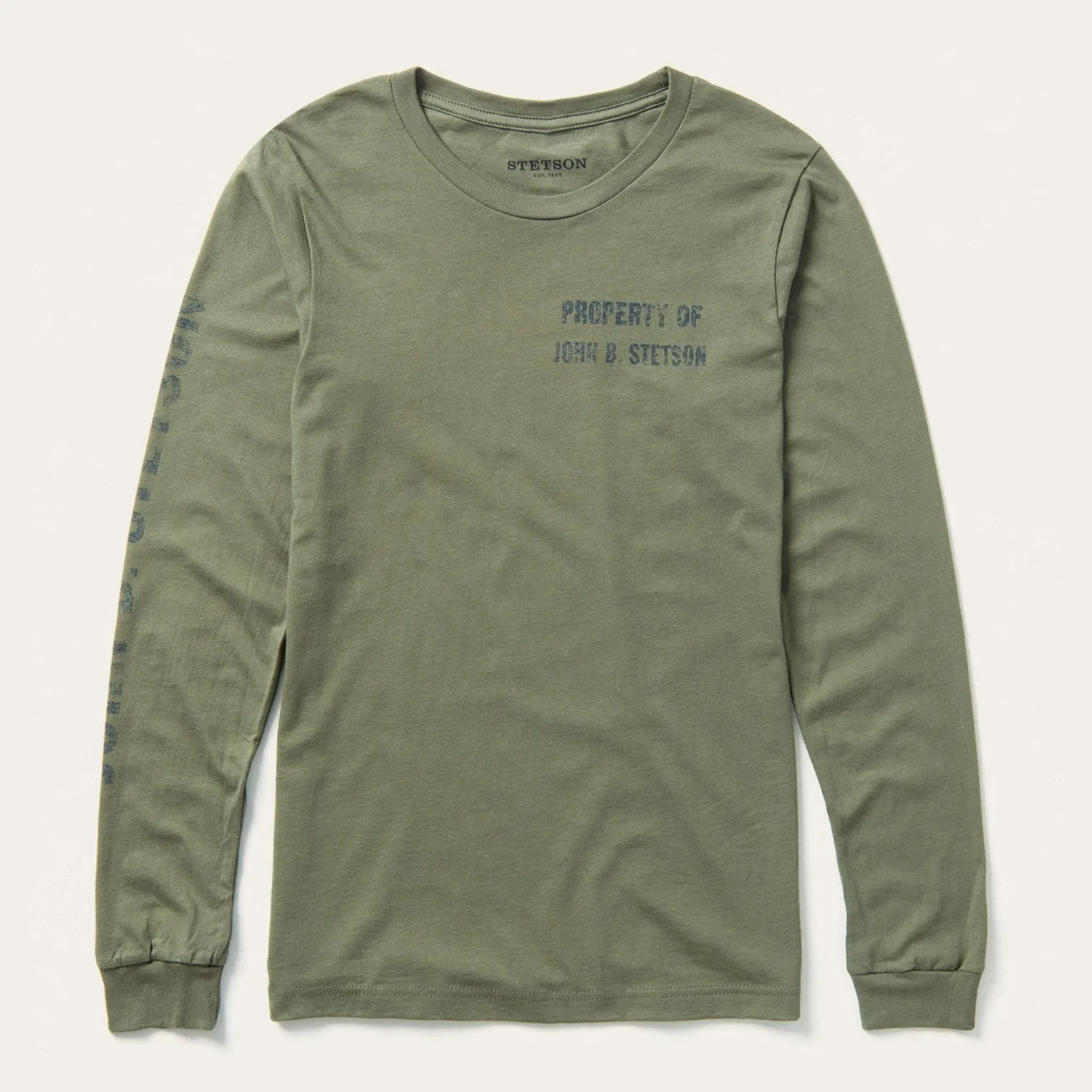 Property Of John B Stetson Tee -STETSON