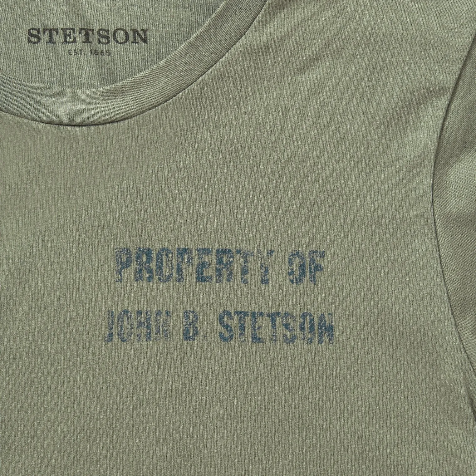 Property Of John B Stetson Tee -STETSON