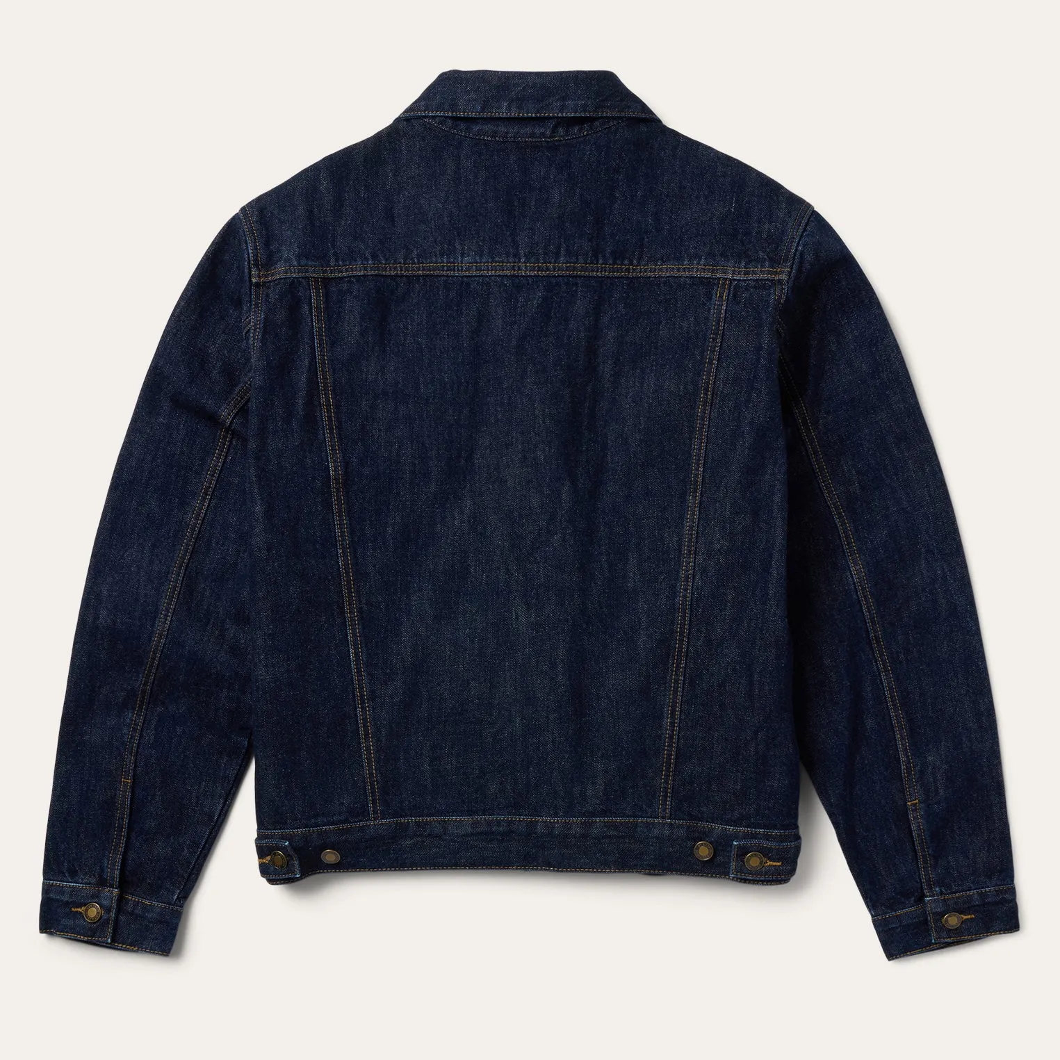 Raw Denim Trucker Jacket -STETSON