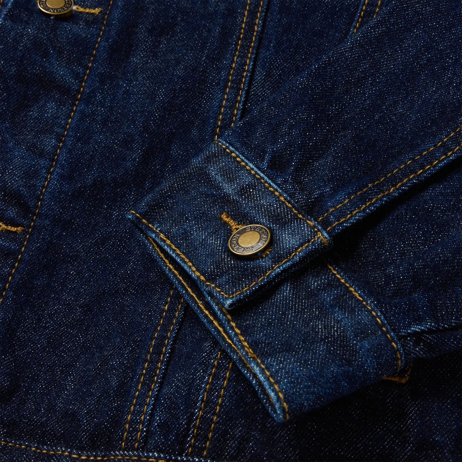 Raw Denim Trucker Jacket -STETSON