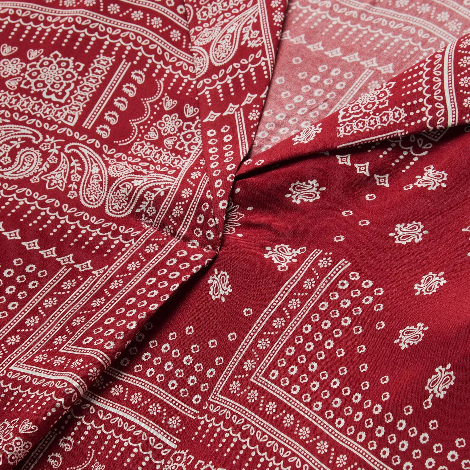 Red Bandana Patchwork Blouse -STETSON