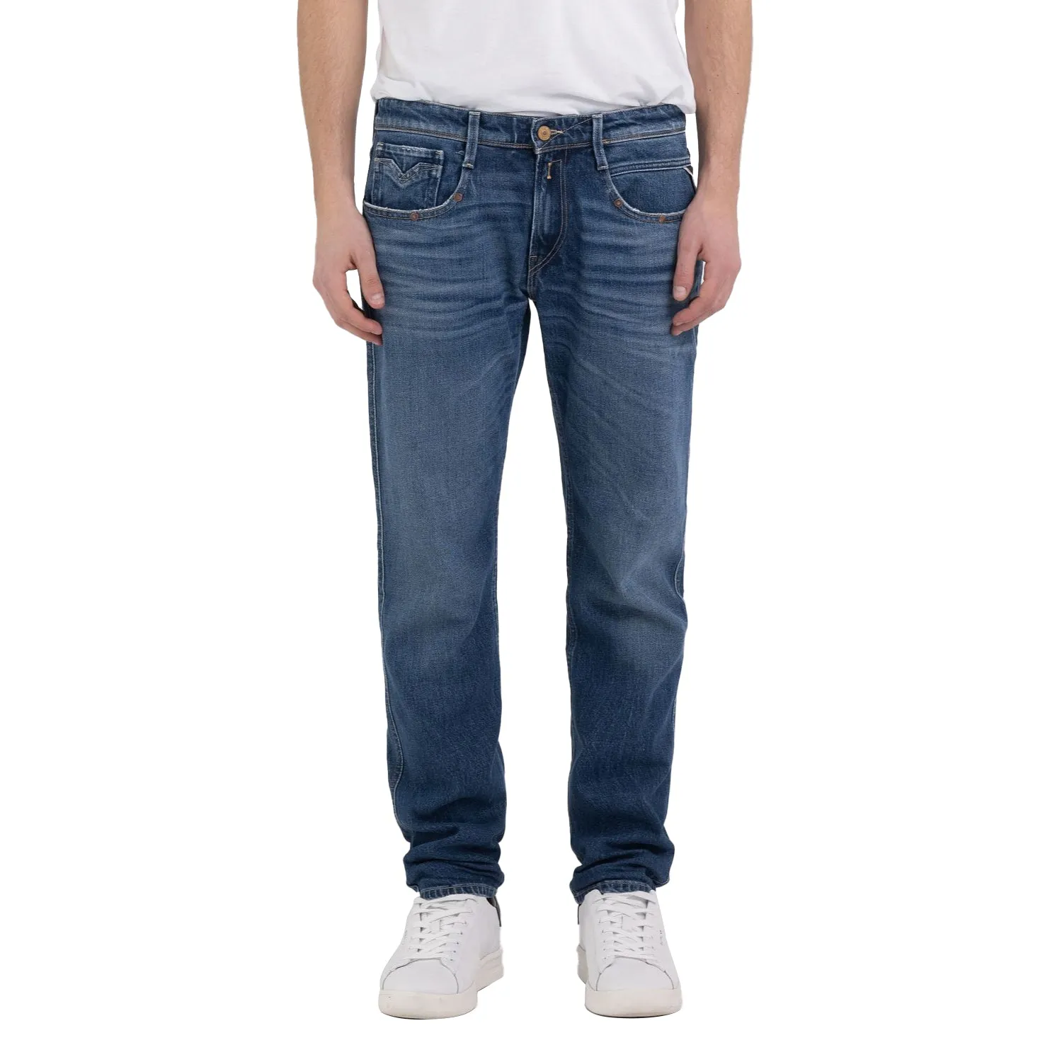 Replay Men's Slim Fit Anbass Jean