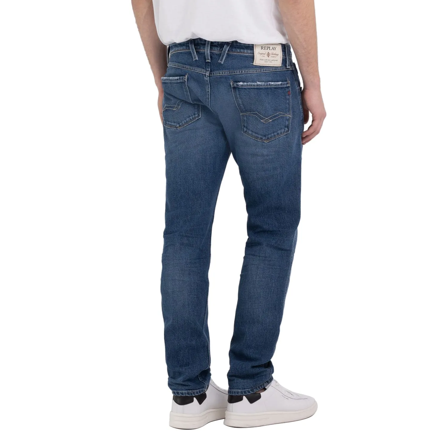Replay Men's Slim Fit Anbass Jean