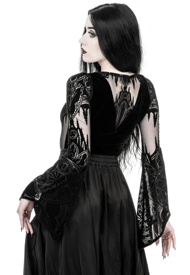 Restyle - Gothic Chapel Vneck Black - Body