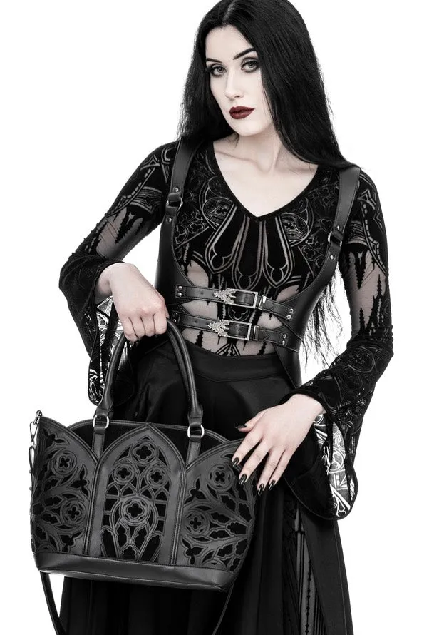 Restyle - Gothic Chapel Vneck Black - Body