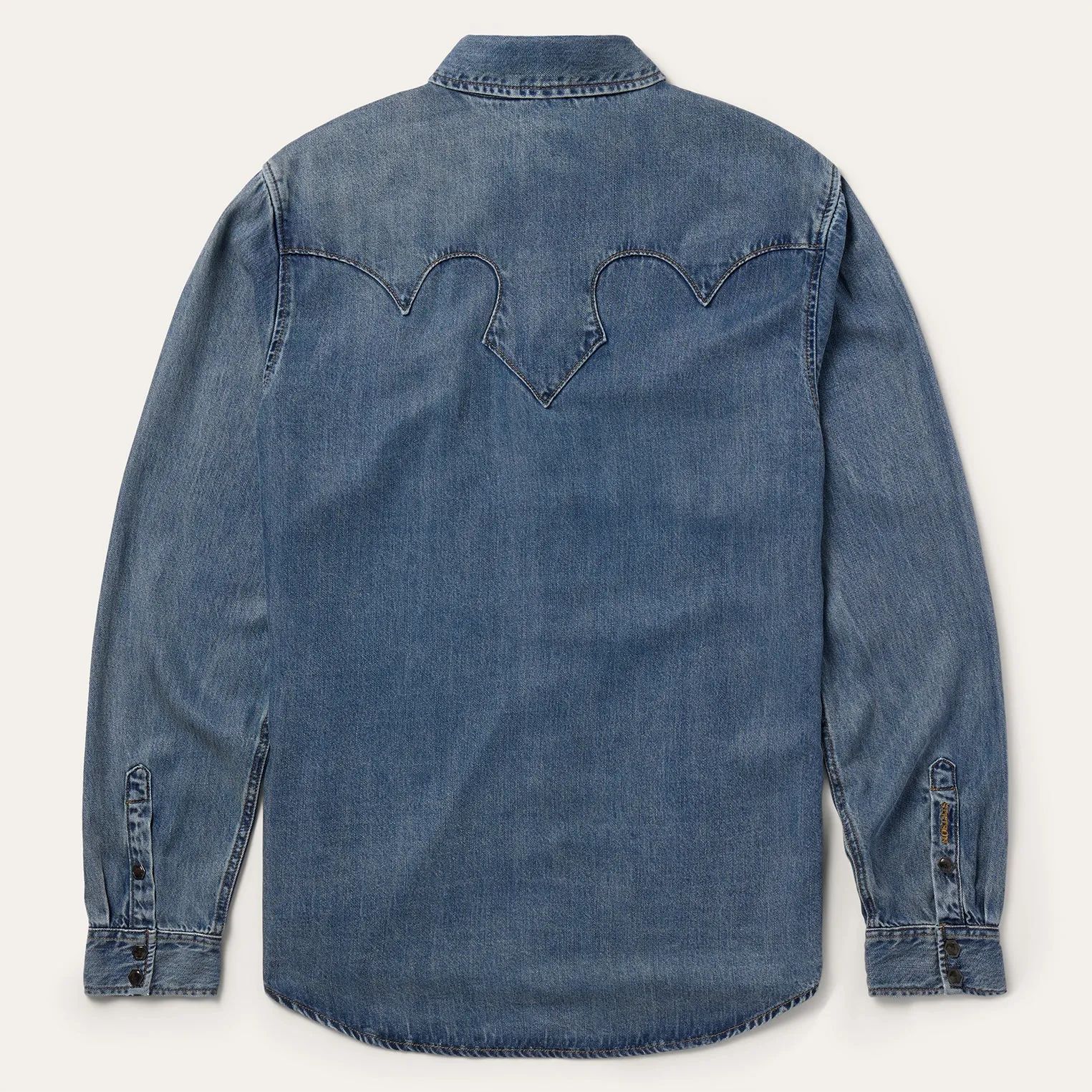 Retro Denim Western Shirt -STETSON