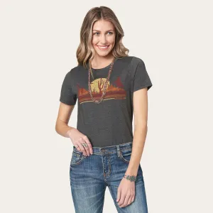 Riding Into The Sunset Graphic Tee -STETSON