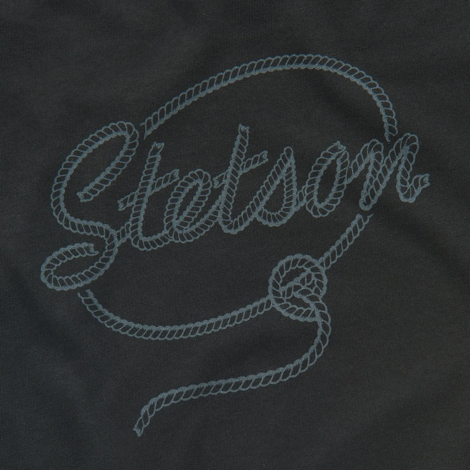 Rope Print Graphic Tee -STETSON