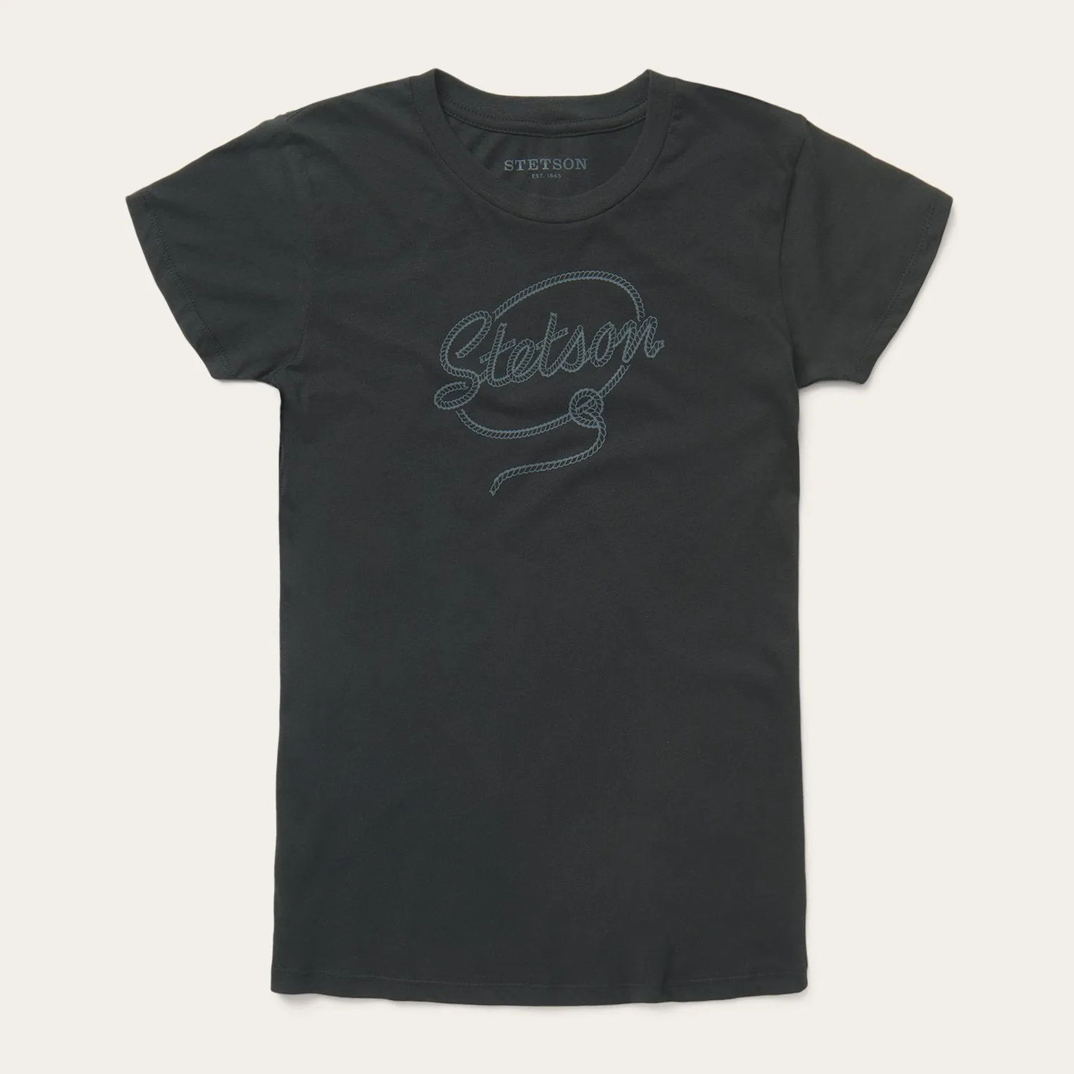 Rope Print Graphic Tee -STETSON