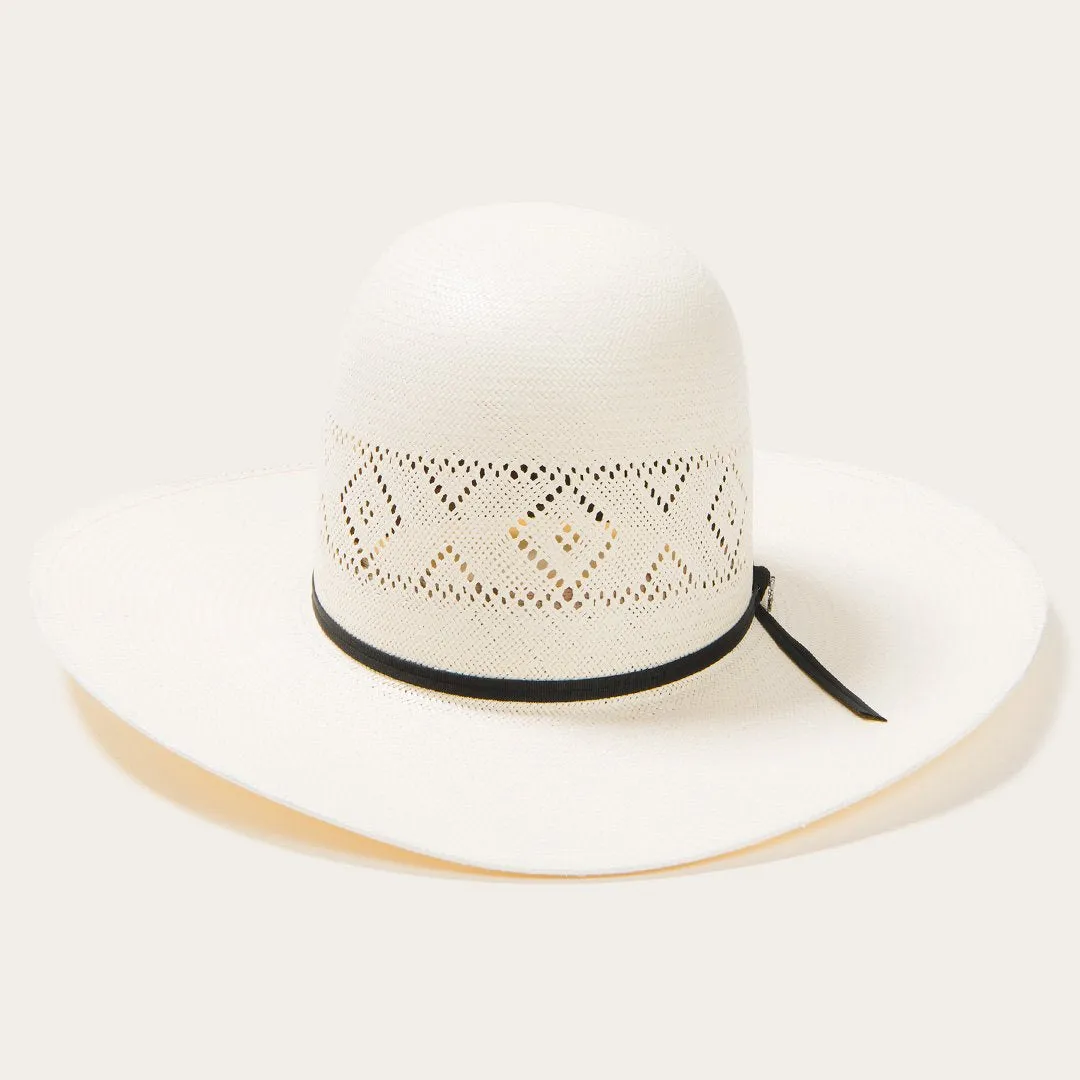 Saddleman 20X Open Crown Straw Cowboy Hat -STETSON