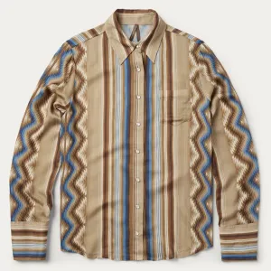 Sand Serape Print Shirt -STETSON