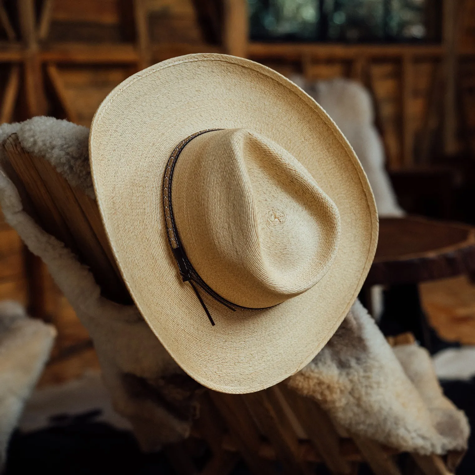 Sawmill Palm Leaf Western Hat -STETSON