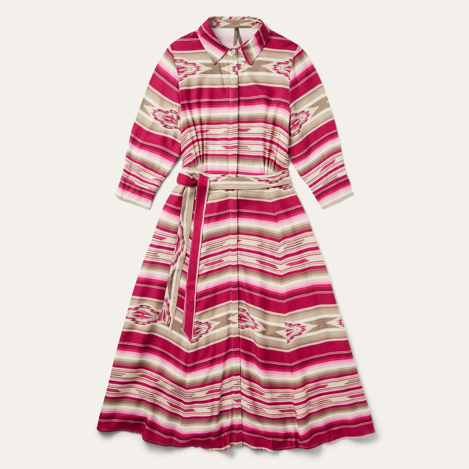 Scarlet Serape Midi Dress -STETSON