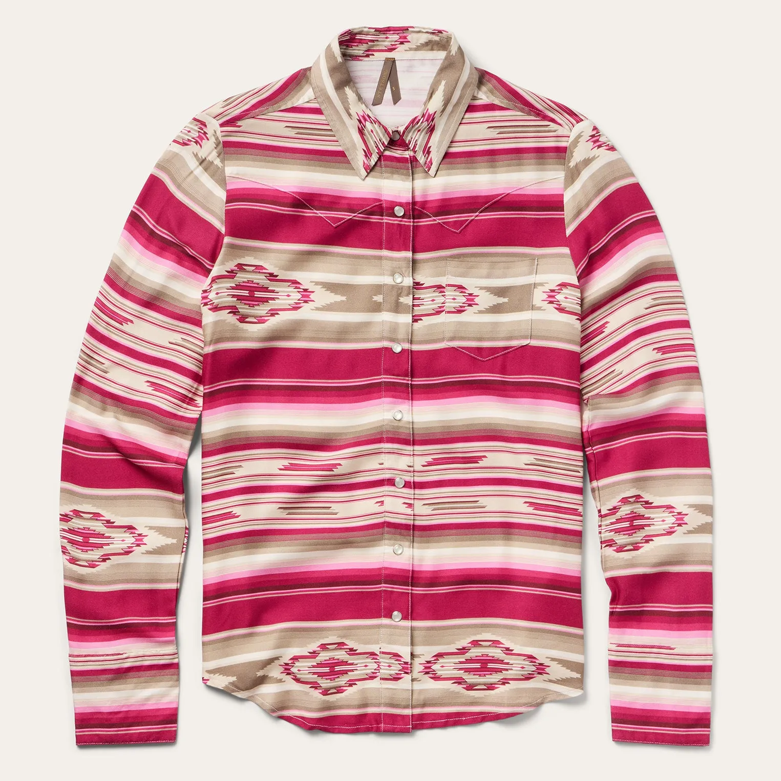 Scarlet Serape Western Shirt -STETSON