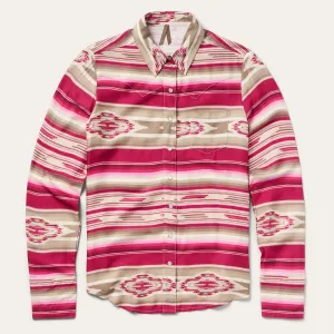 Scarlet Serape Western Shirt -STETSON