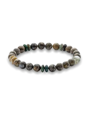 Semi Precious Bead Bracelet - Multi